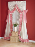 Cottage Gingham Ruffled Valance
