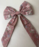 BOW TIE BACKS for lampshades, door panels or curtain adornments.