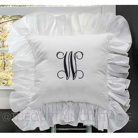 Cottage Ruffled Pillow