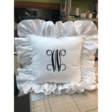 Cottage Ruffled Pillow